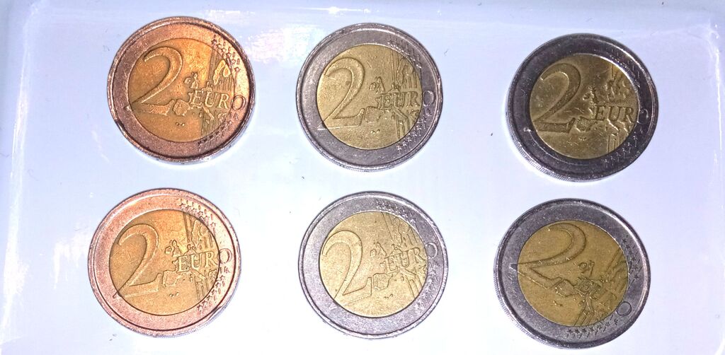 4531978 Monete rare da due euro in