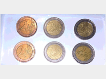 Monete rare da due euro in blocco o singole